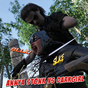2019 - 09 - Annya Stonk VS Darkgirl